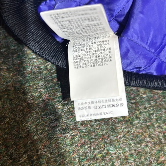 X-LARGE OLD OG ACTIVE DENIM QUILTED HOODED JACKET - JPN - Picture 6 of 13